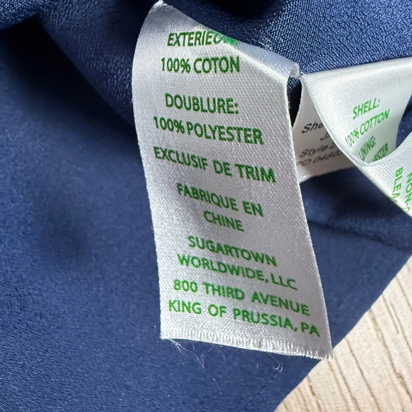 Lilly Pulitzer Women's Demi Strapless Navy Gold Embroidered Dress Size 0 Formal - Picture 8 of 11